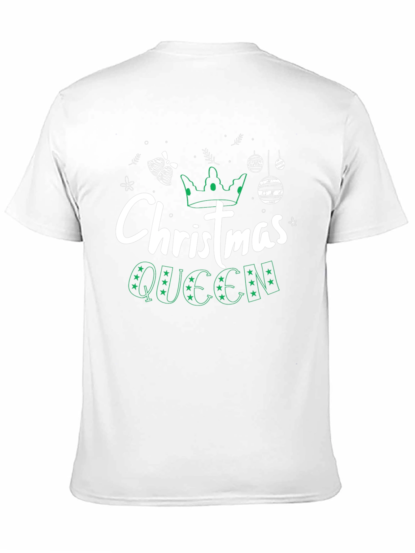 Christmas Queen Graphic Tee - Holiday Style