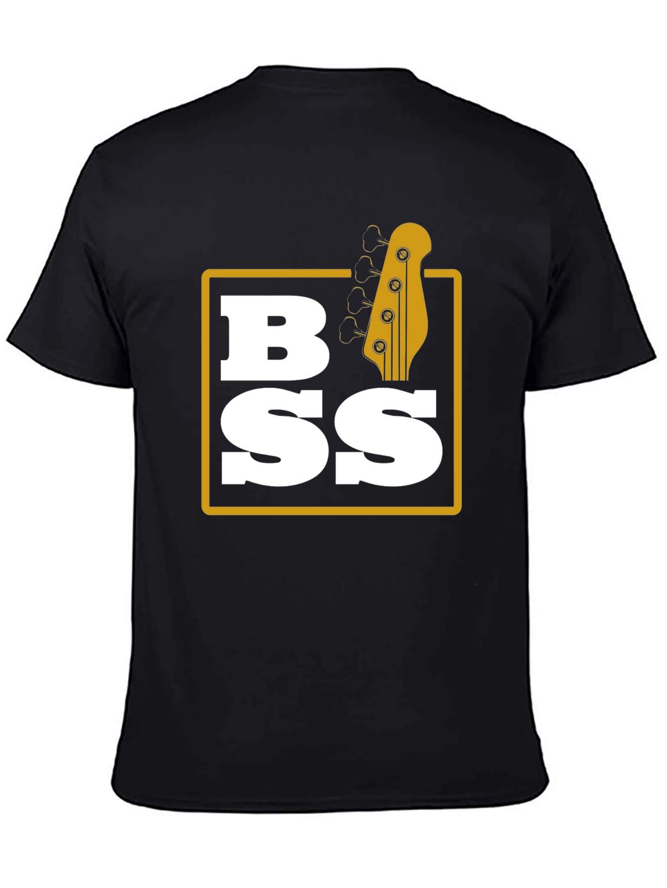 Bass Guitar Graphic Tee - Music Lover T-Shirt