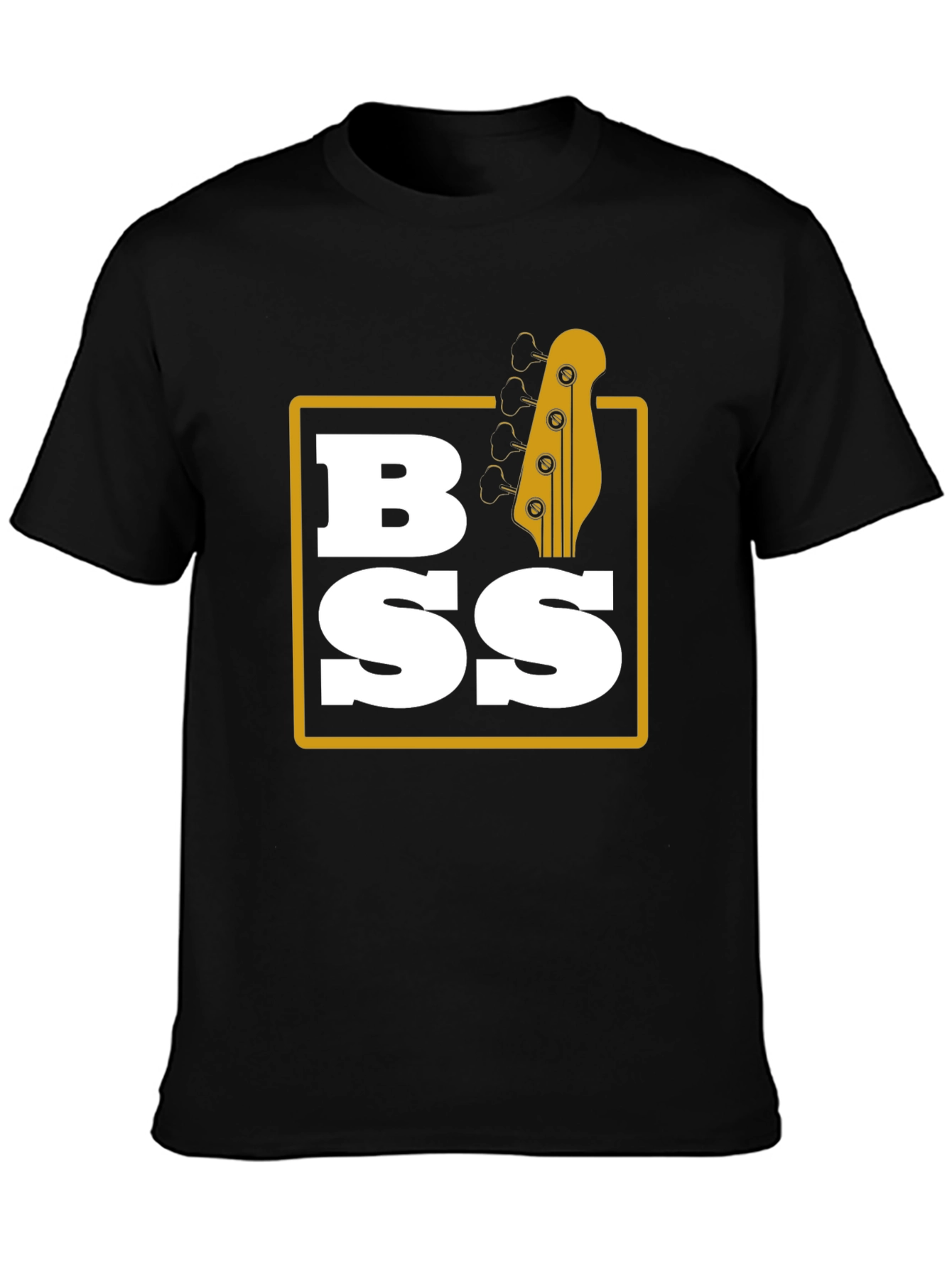 Bass Guitar Graphic Tee - Music Lover T-Shirt