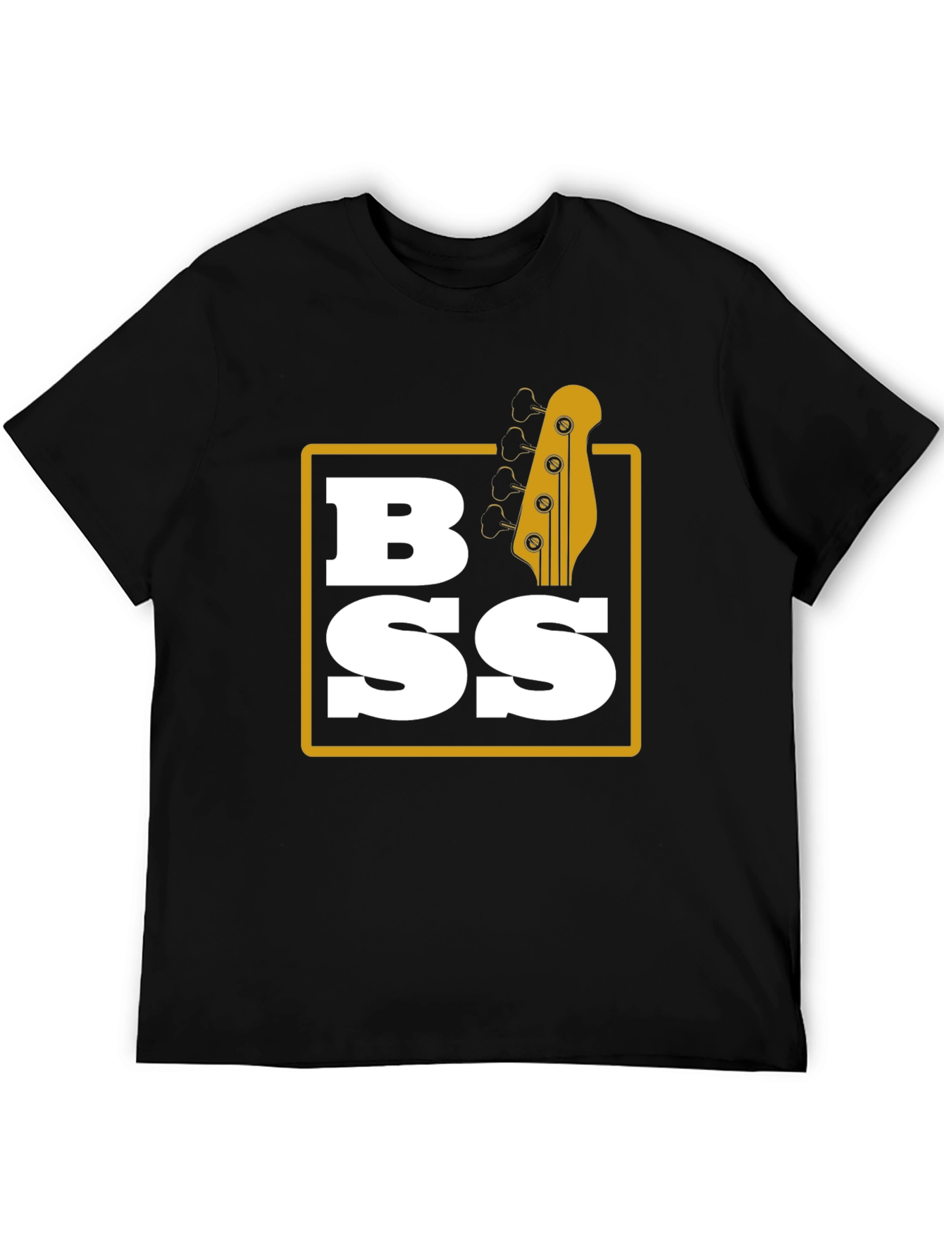 Bass Guitar Graphic Tee - Music Lover T-Shirt