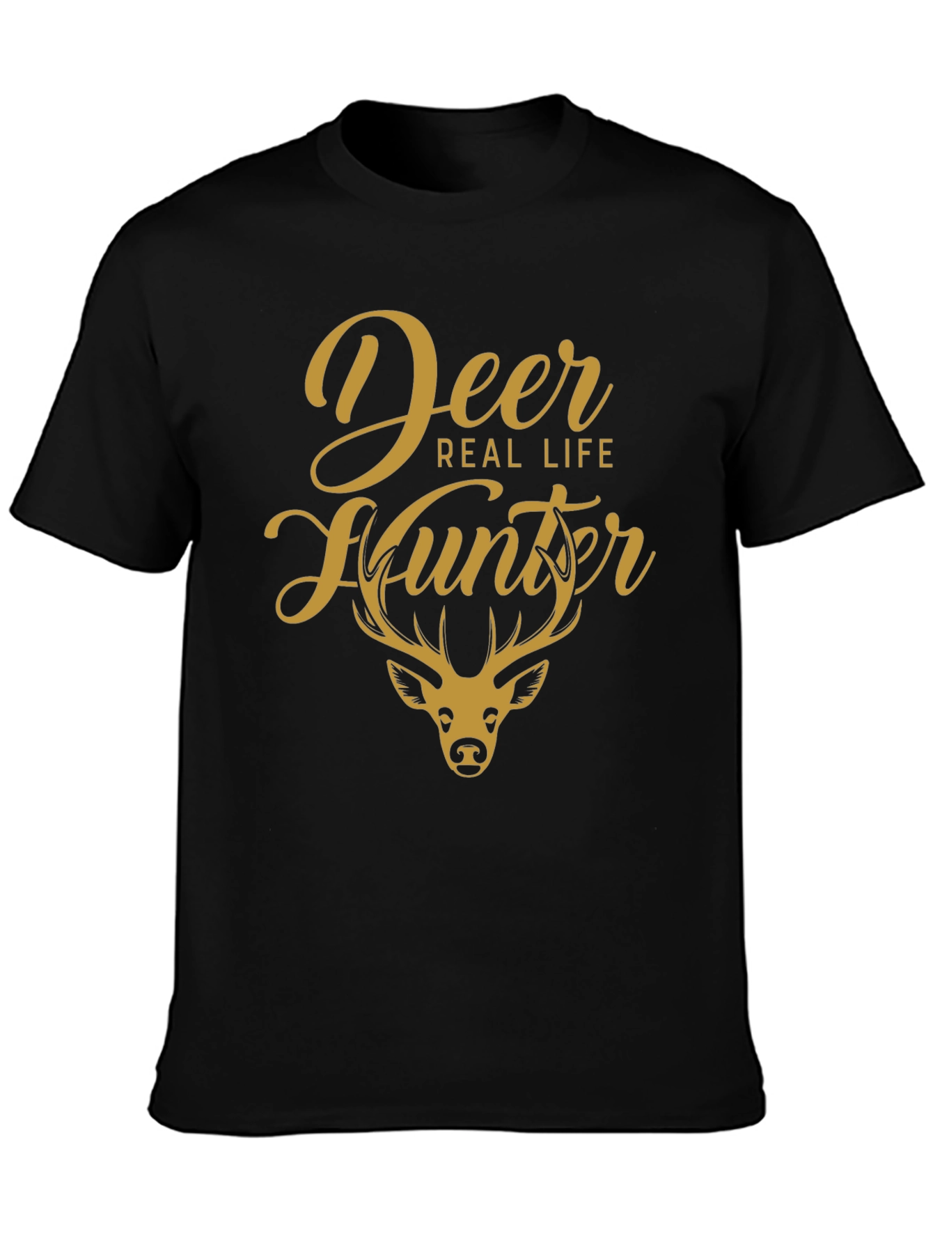 Deer Real Life Hunter Graphic T-Shirt
