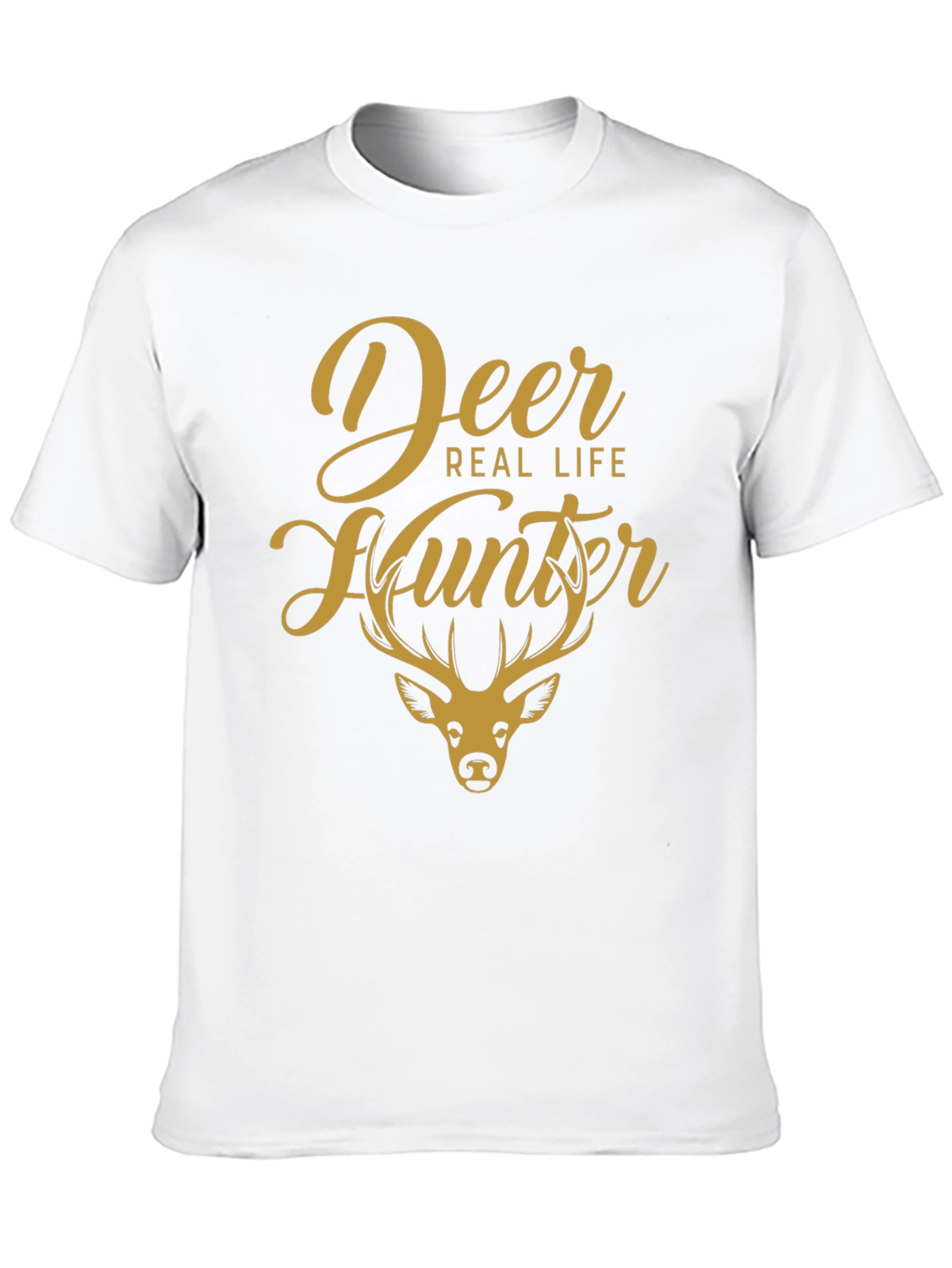 Deer Real Life Hunter Graphic T-Shirt