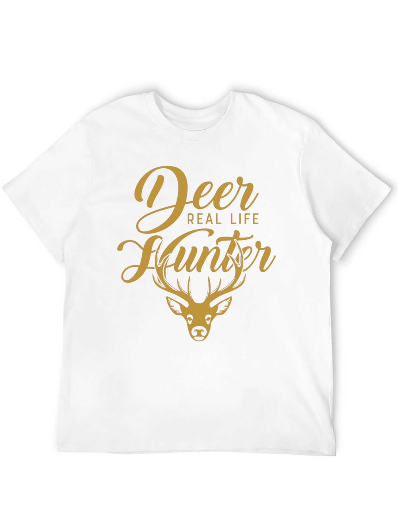 Deer Real Life Hunter Graphic T-Shirt