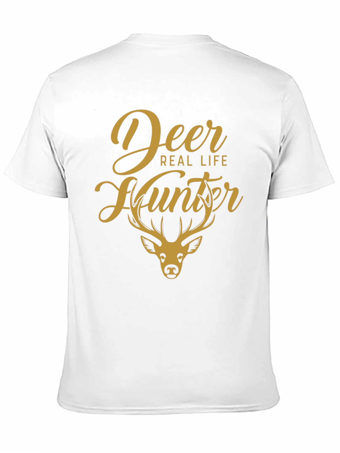 Deer Real Life Hunter Graphic T-Shirt