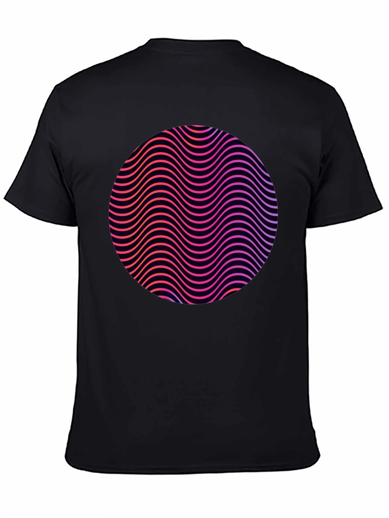 Retro Wave Circle Graphic Tee