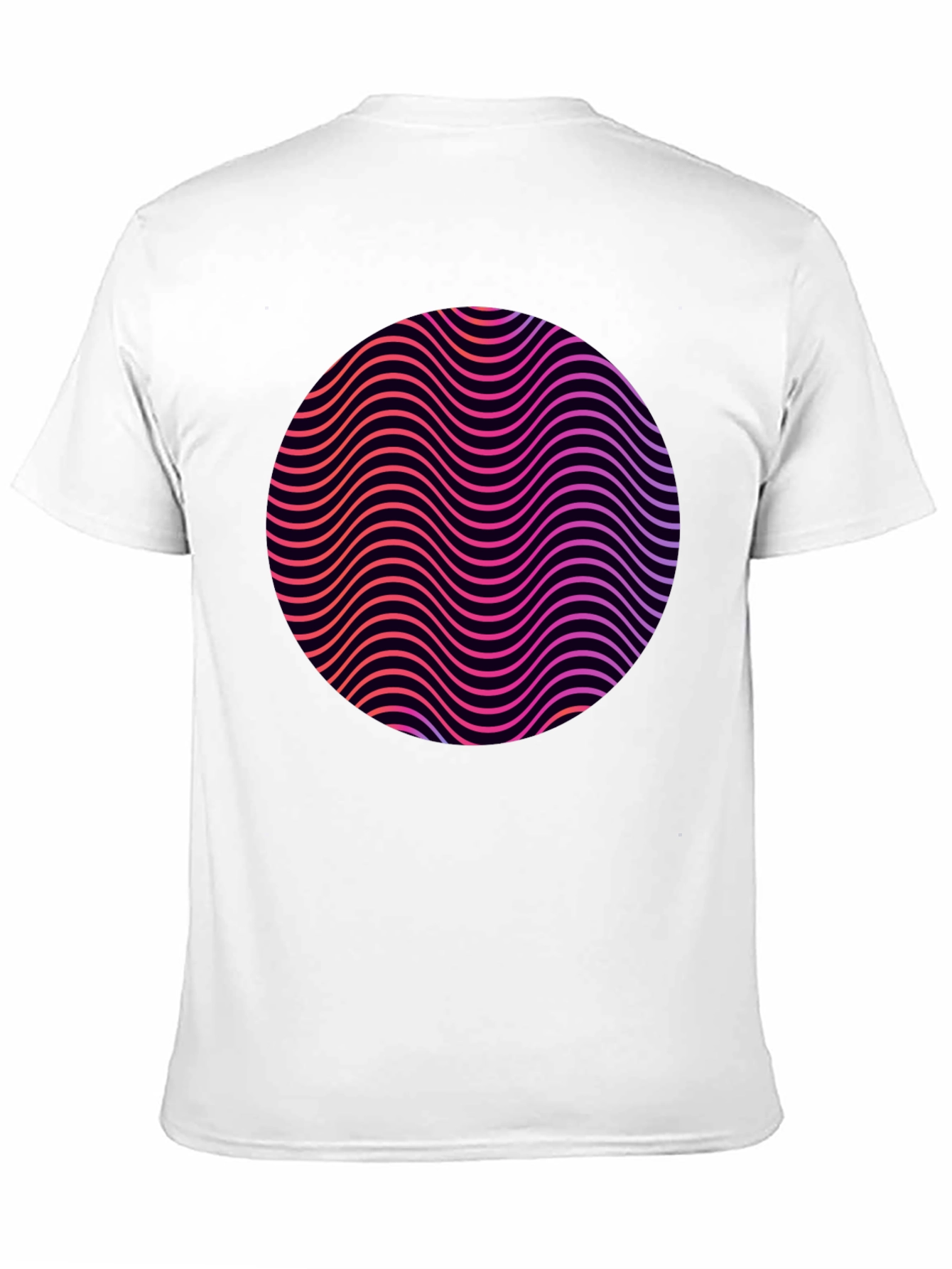 Retro Wave Circle Graphic Tee
