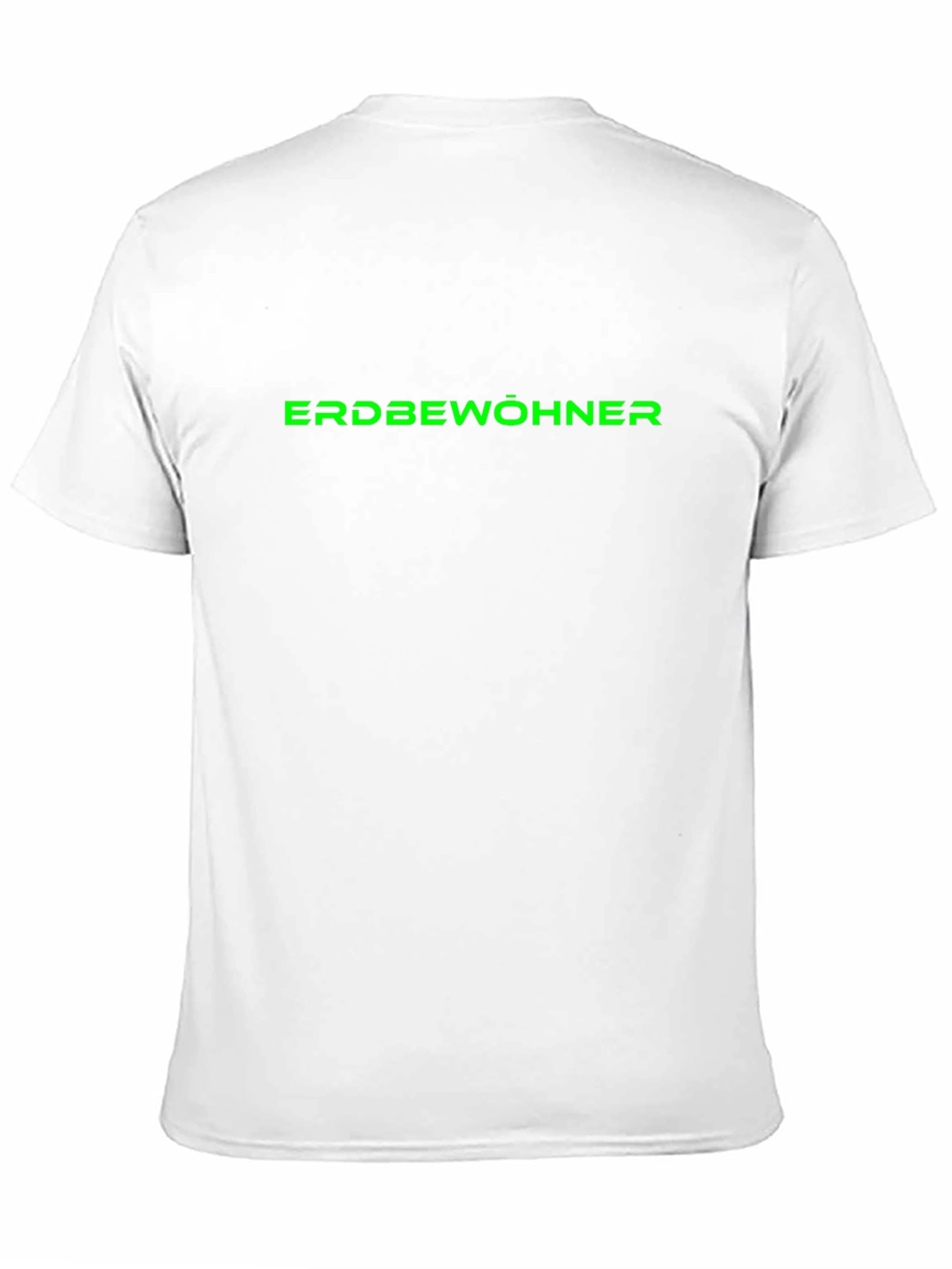 ERDBEWOHNER Graphic Tee - Black Cotton T-Shirt