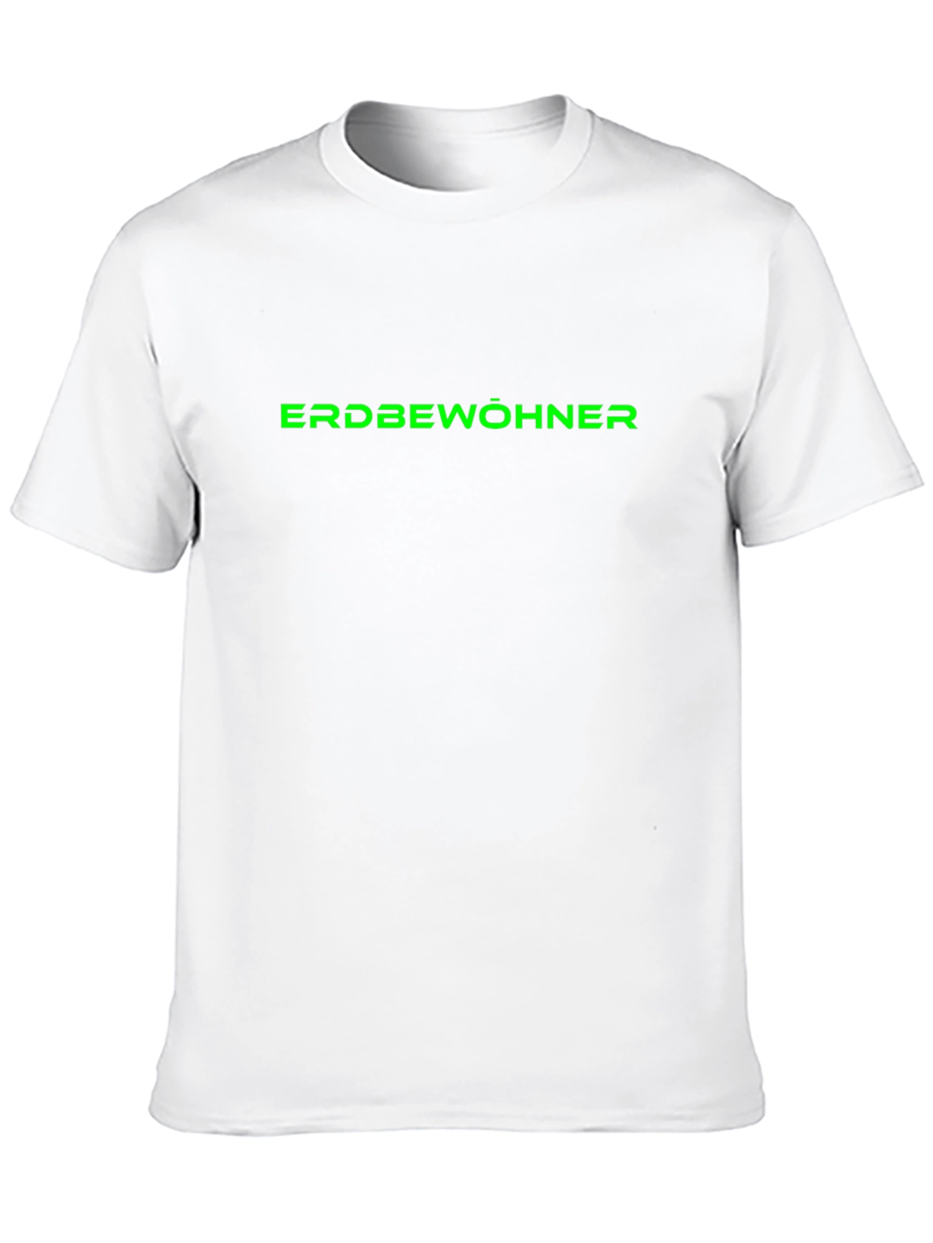 ERDBEWOHNER Graphic Tee - Black Cotton T-Shirt