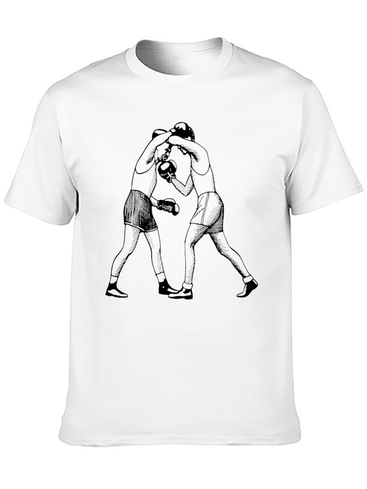 Boxing Graphic T-Shirt - Classic Fighter Design