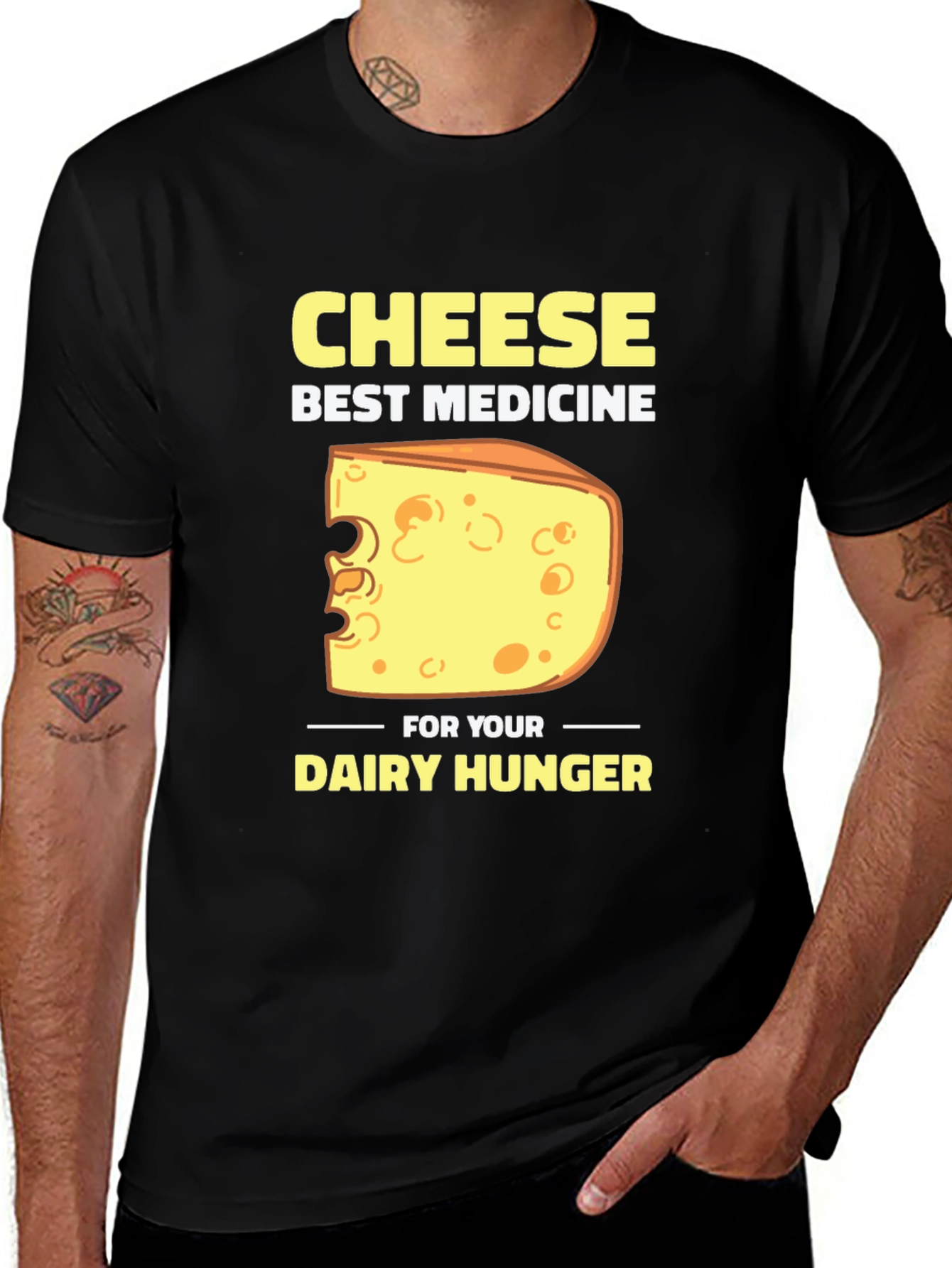 Cheese Best Medicine T-Shirt
