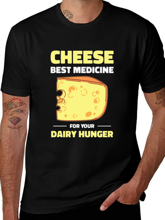 Cheese Best Medicine T-Shirt