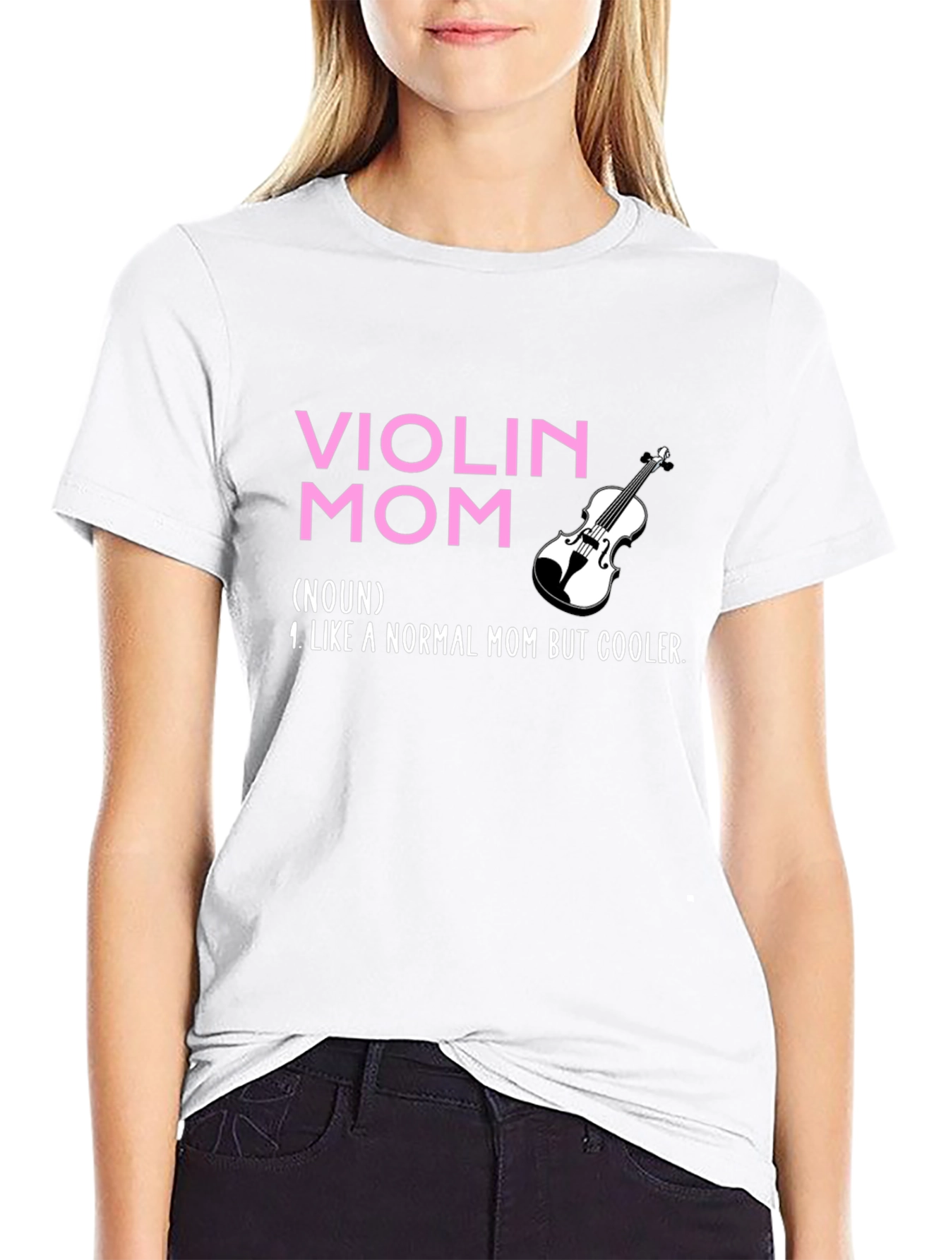 Violin Mom T-Shirt - Cool Mom Definition Tee