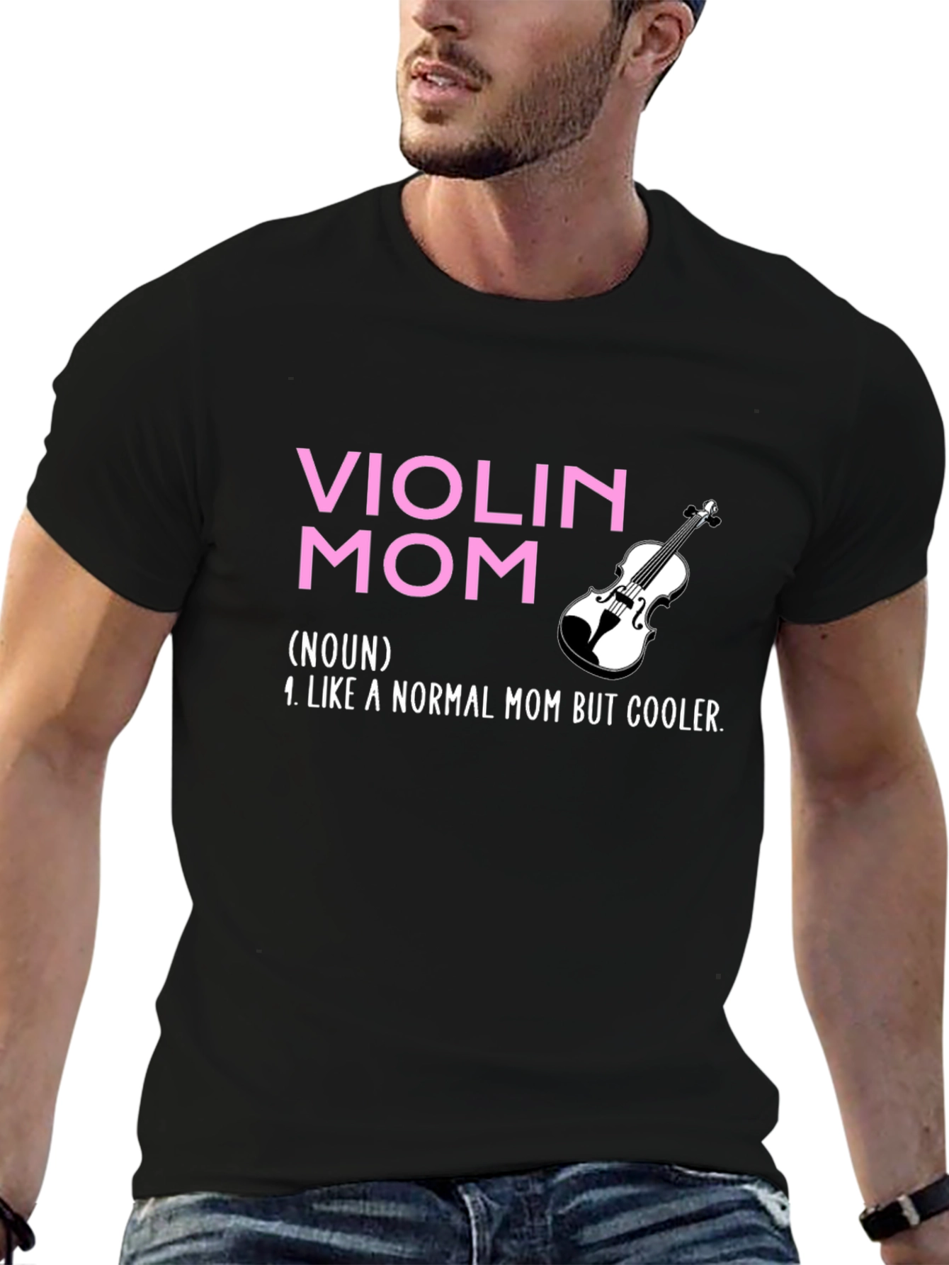 Violin Mom T-Shirt - Cool Mom Definition Tee