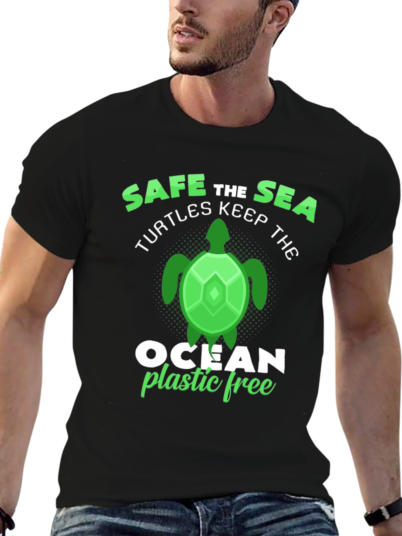 Save The Sea Turtle Graphic Tee