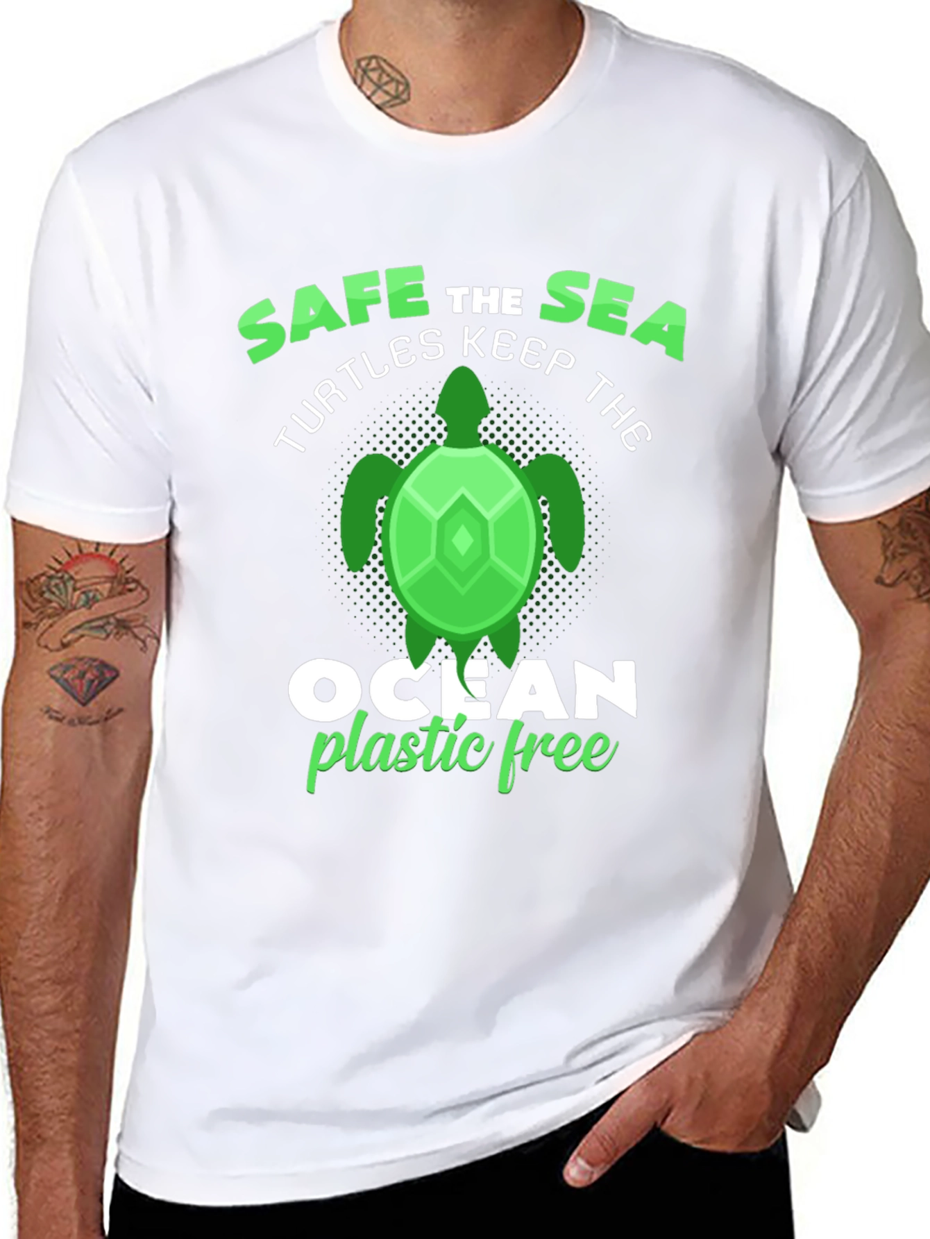 Save The Sea Turtle Graphic Tee