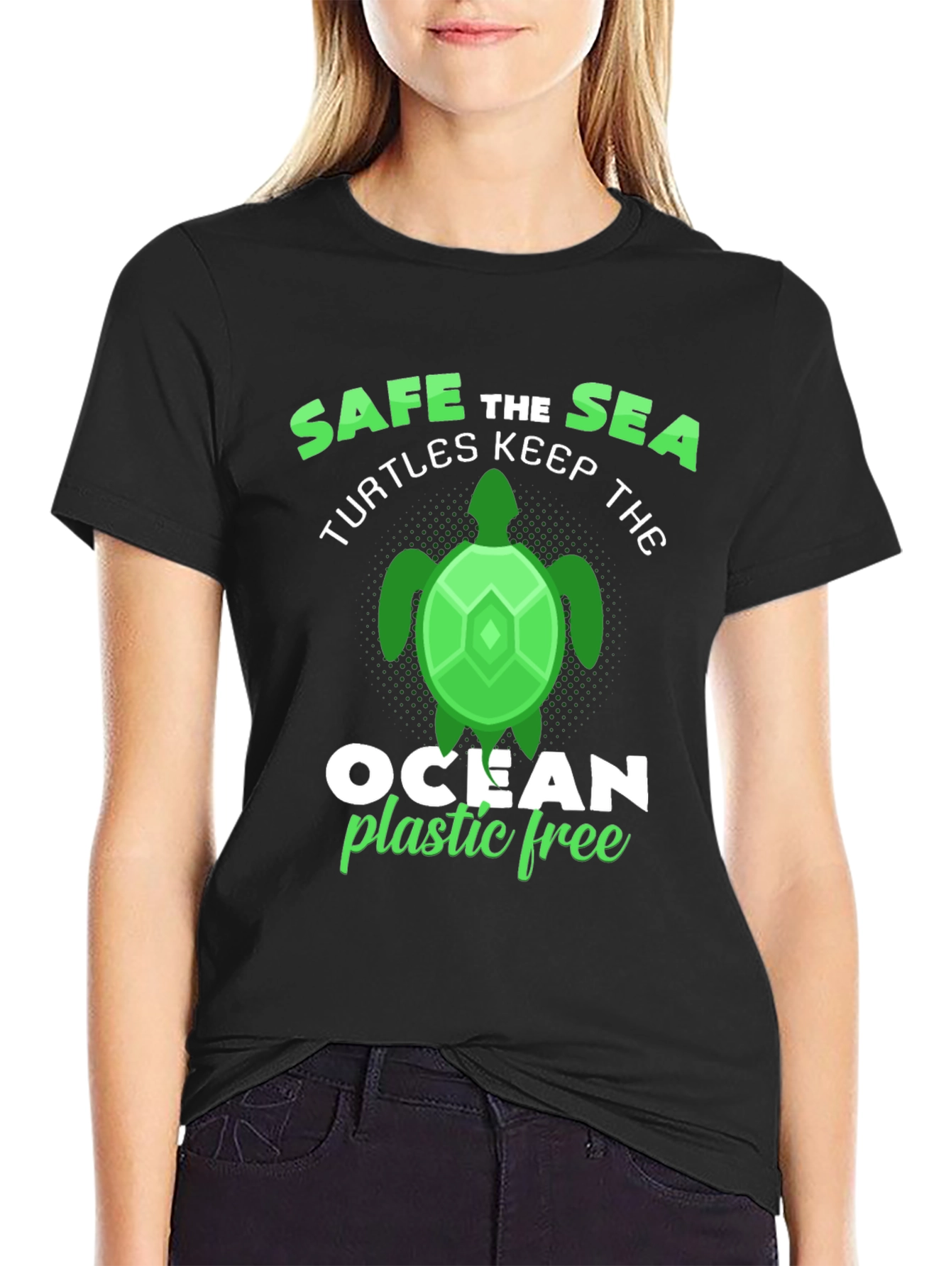 Save The Sea Turtle Graphic Tee