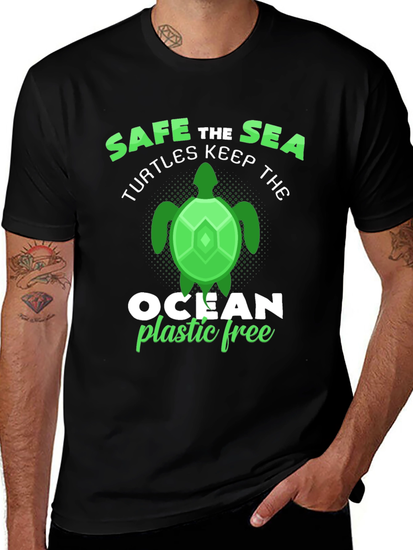 Save The Sea Turtle Graphic Tee
