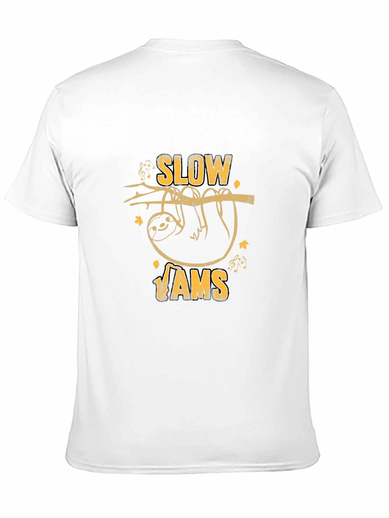 Slow Jams Sloth Graphic Tee