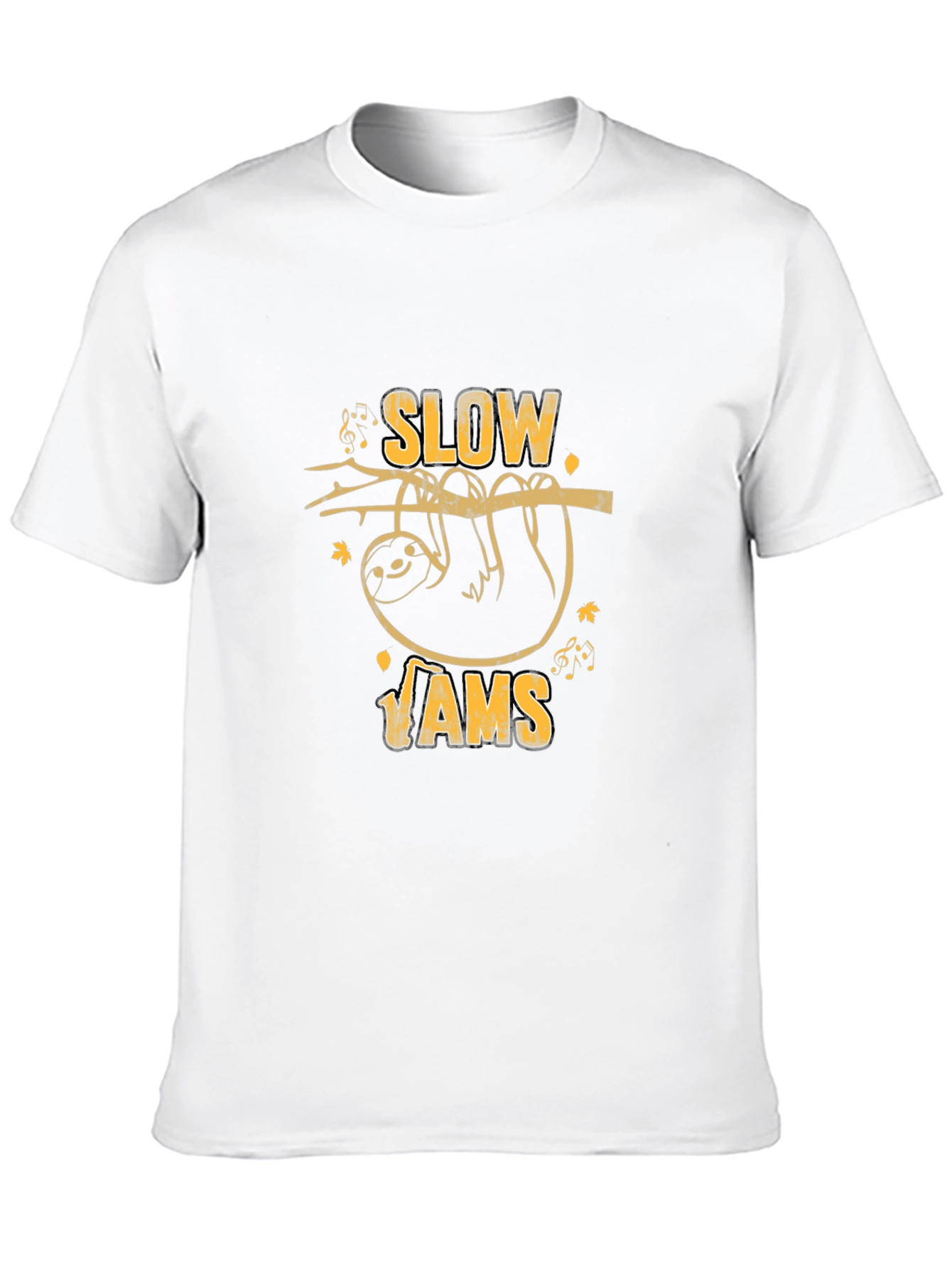 Slow Jams Sloth Graphic Tee