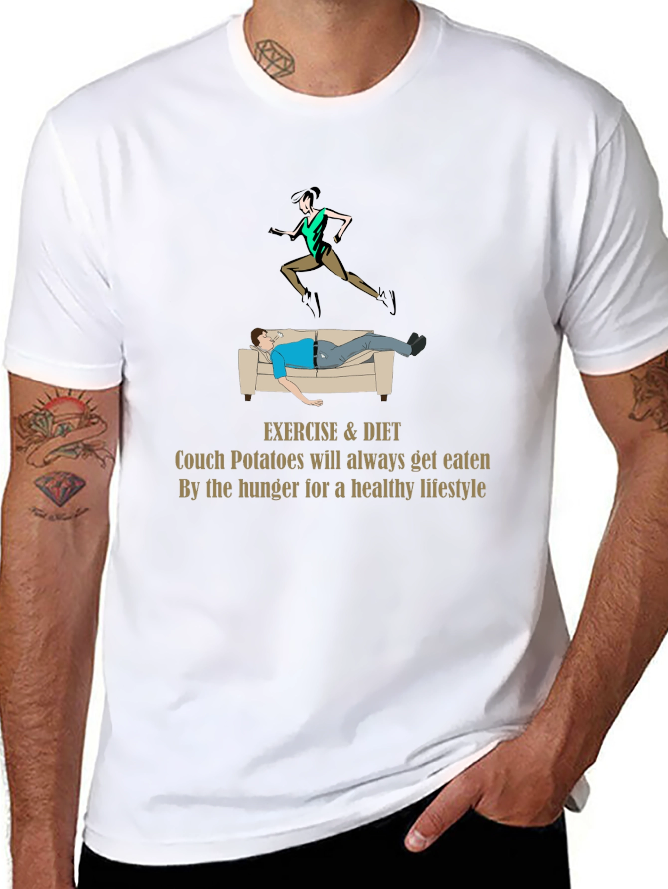 Exercise & Diet T-Shirt