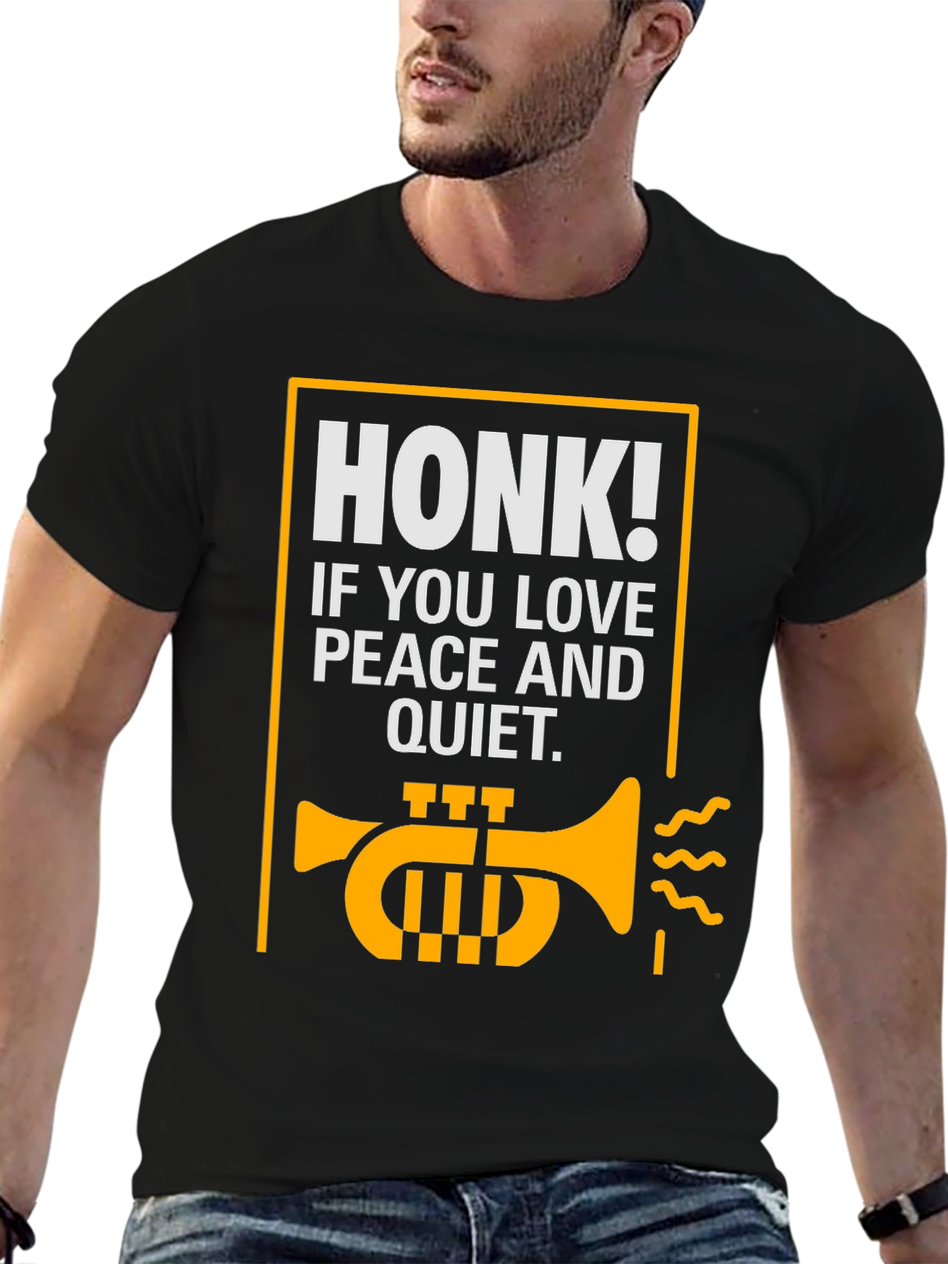 Honk If You Love Peace and Quiet T-Shirt