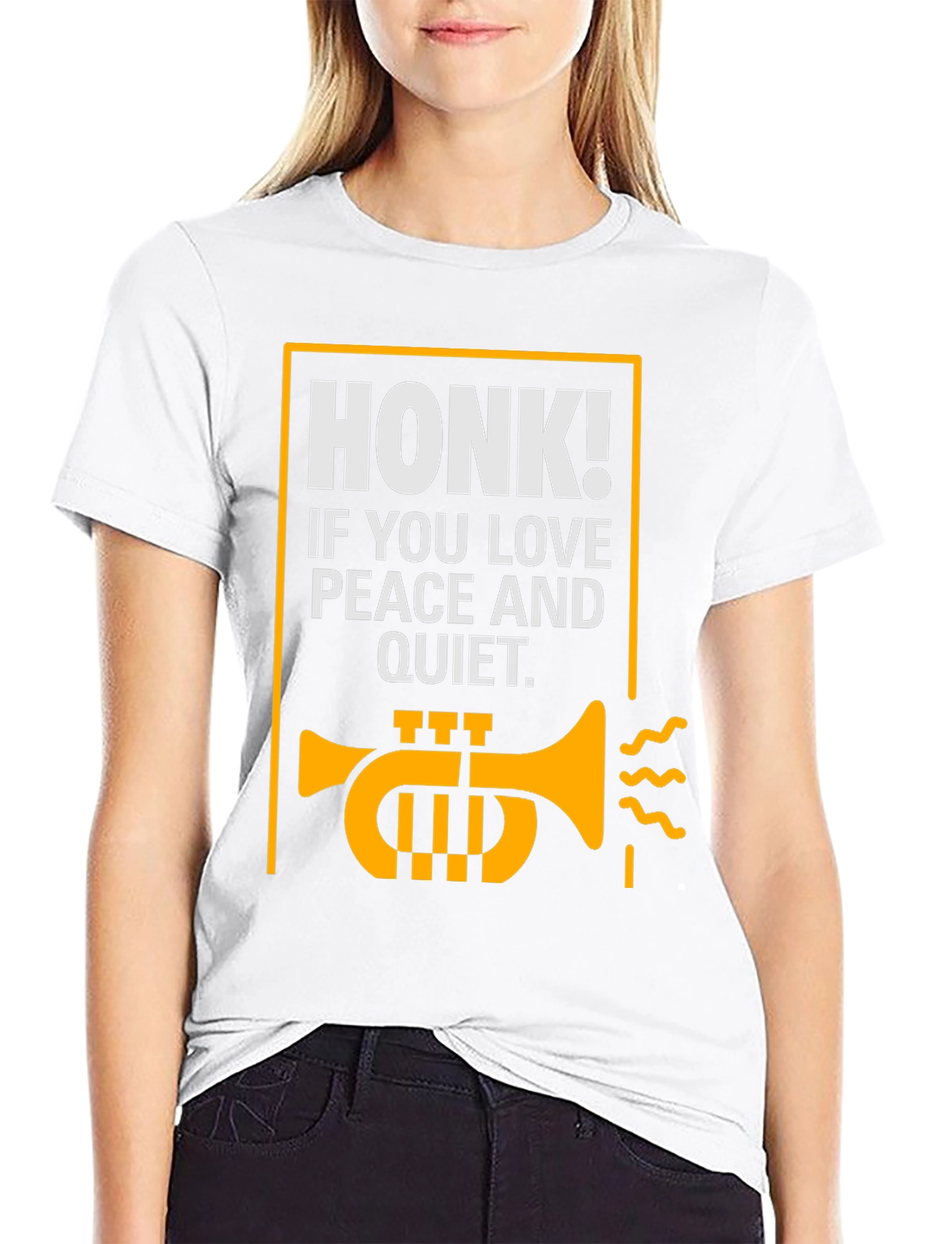 Honk If You Love Peace and Quiet T-Shirt
