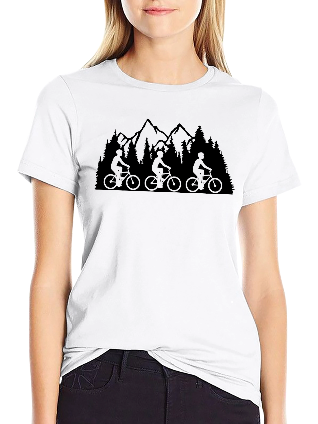 Mountain Bike Silhouette T-Shirt