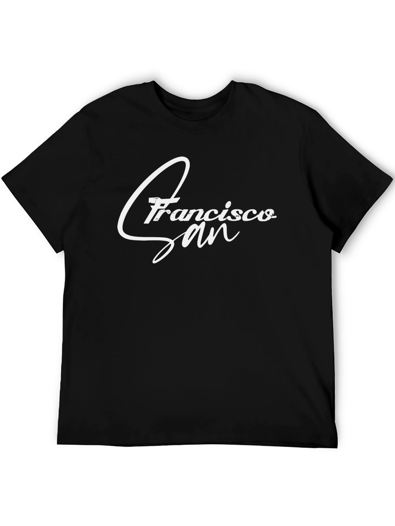 San Francisco T-Shirt - Stylish Black Cotton Blend Tee