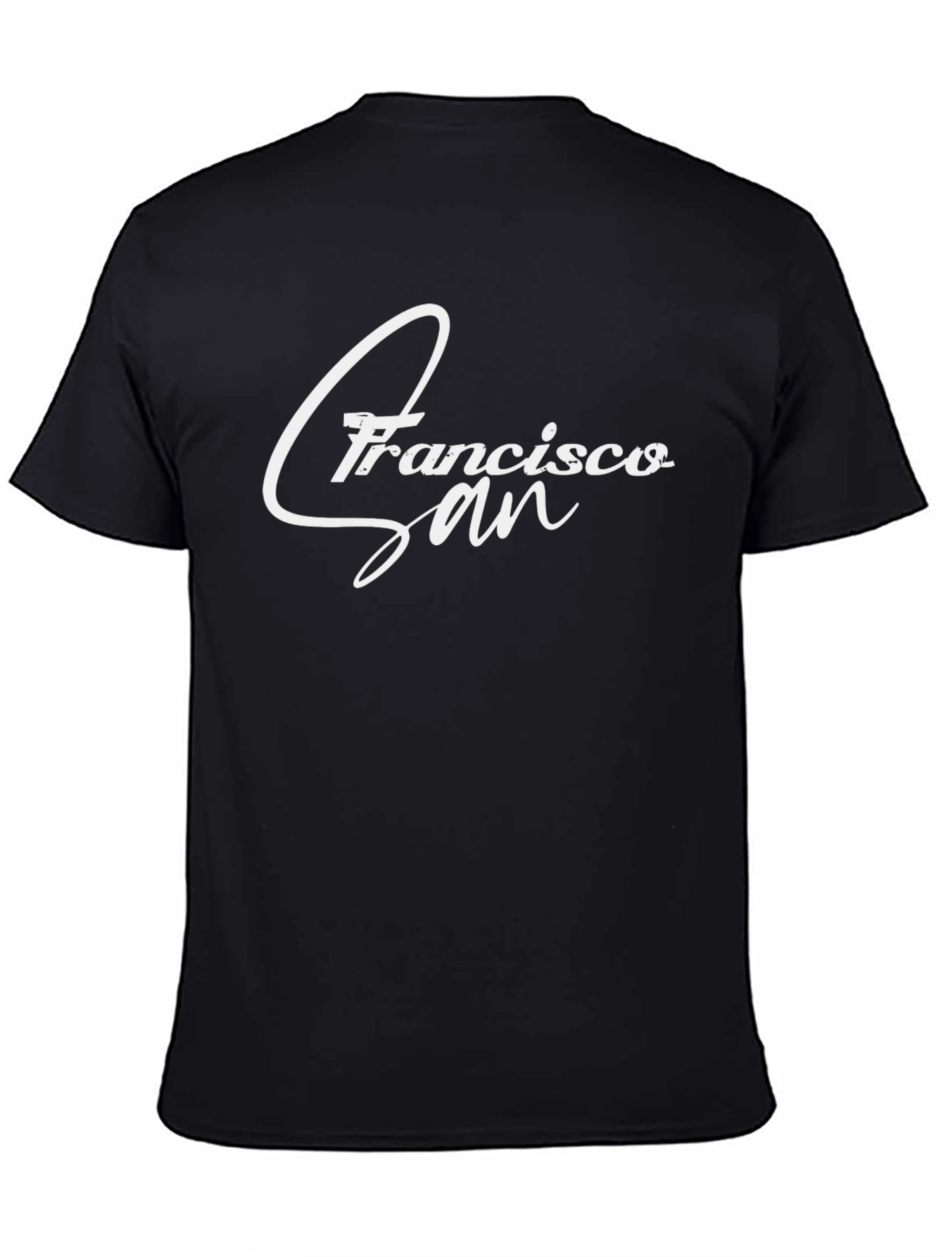 San Francisco T-Shirt - Stylish Black Cotton Blend Tee