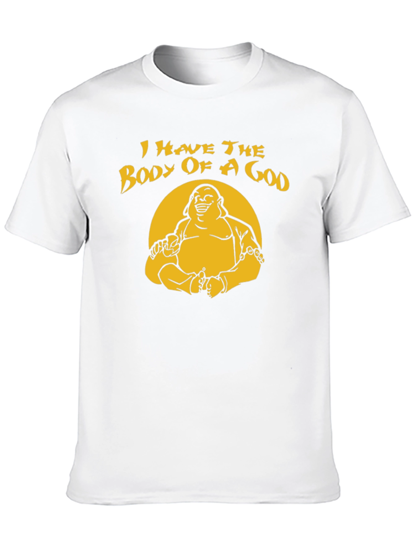 Funny Body of a God Graphic T-Shirt