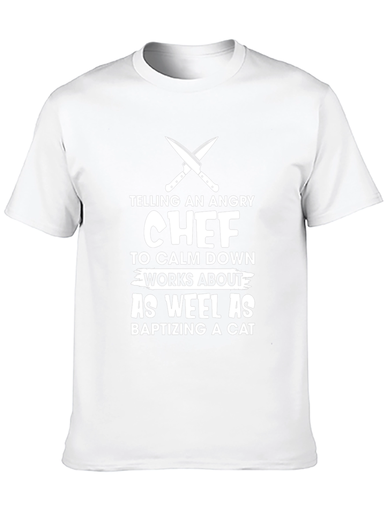 Angry Chef T-Shirt - Funny Culinary Tee