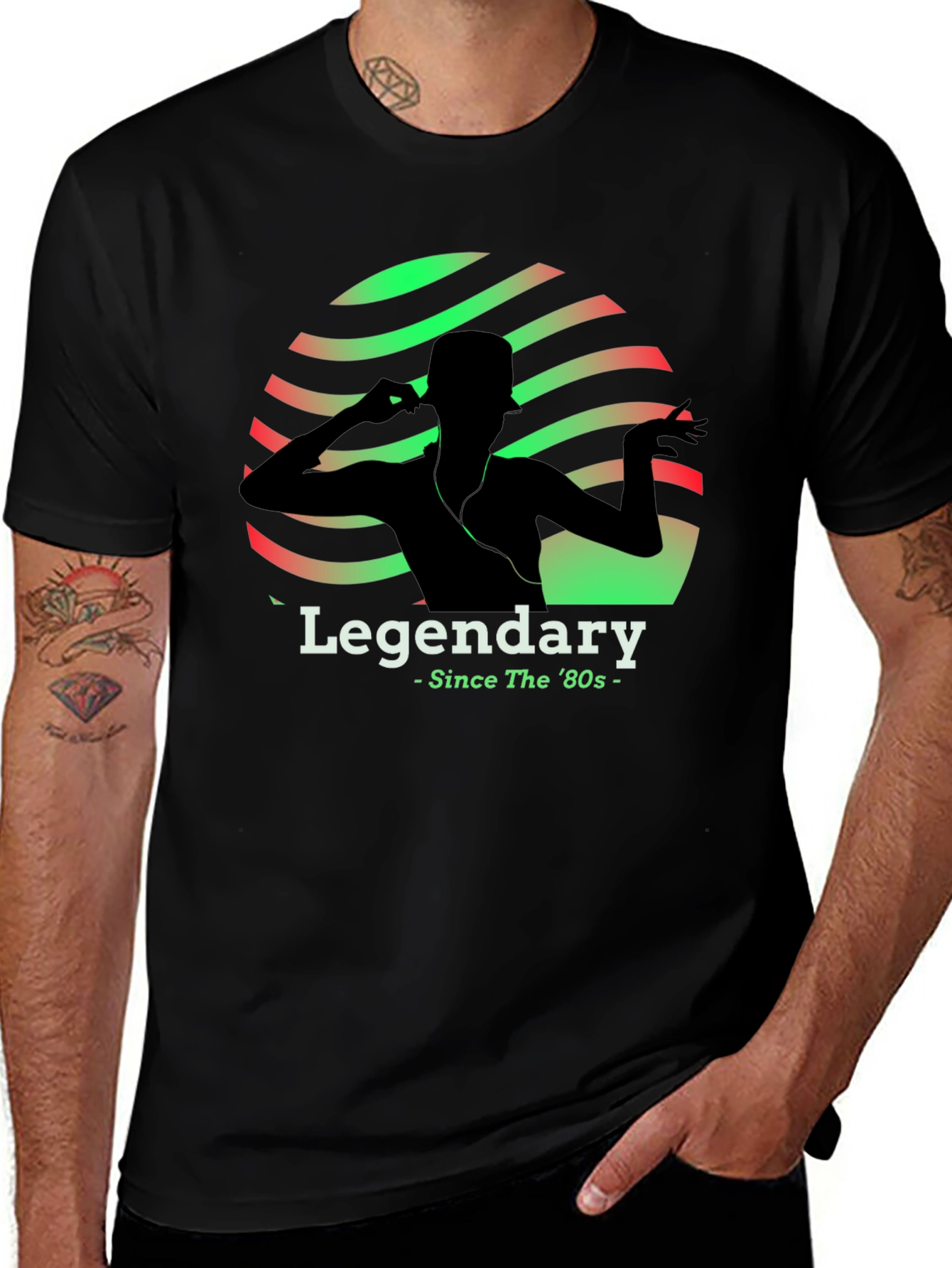 Legendary 80s Style Graphic Tee