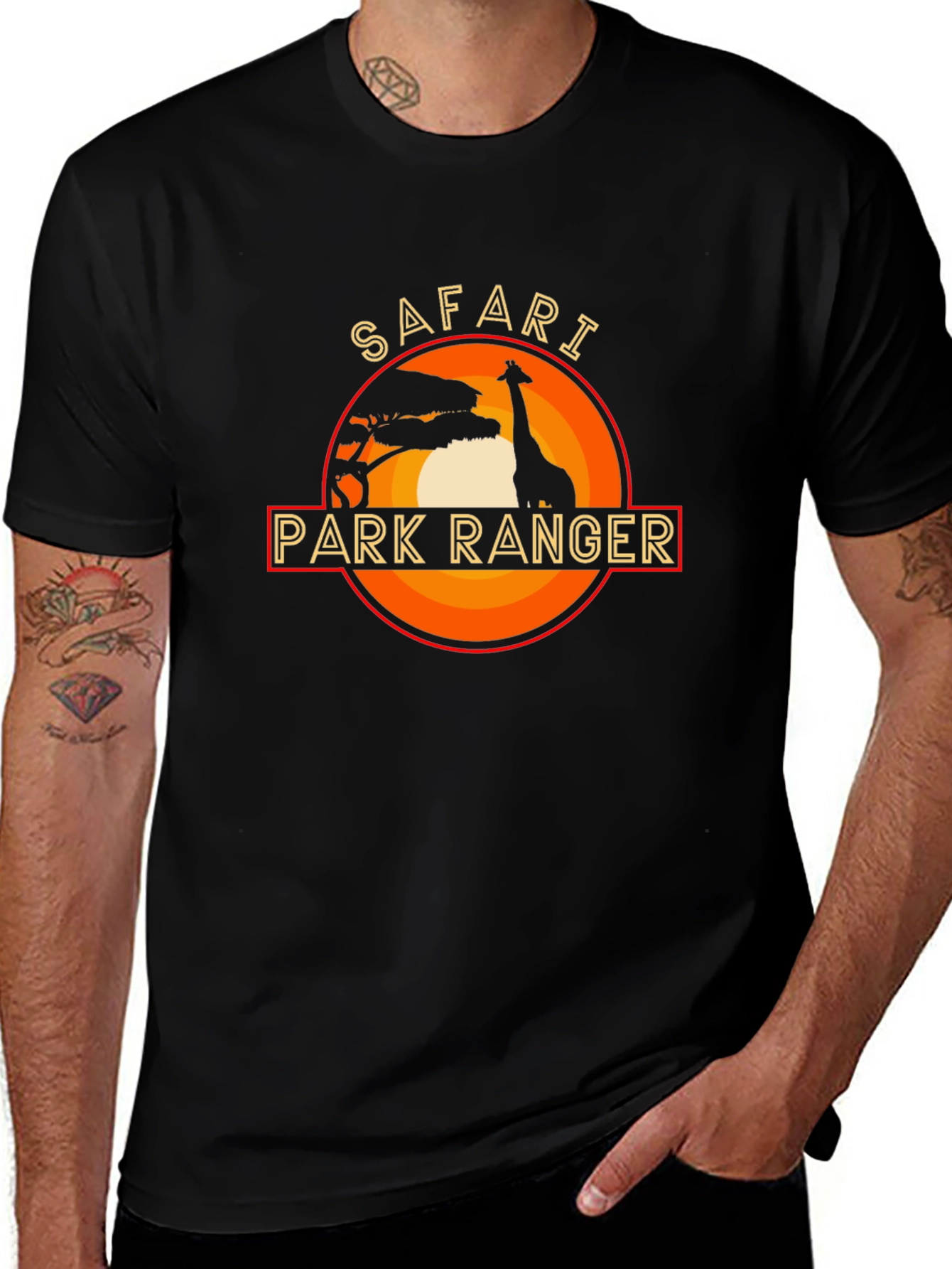Safari Park Ranger Graphic T-Shirt