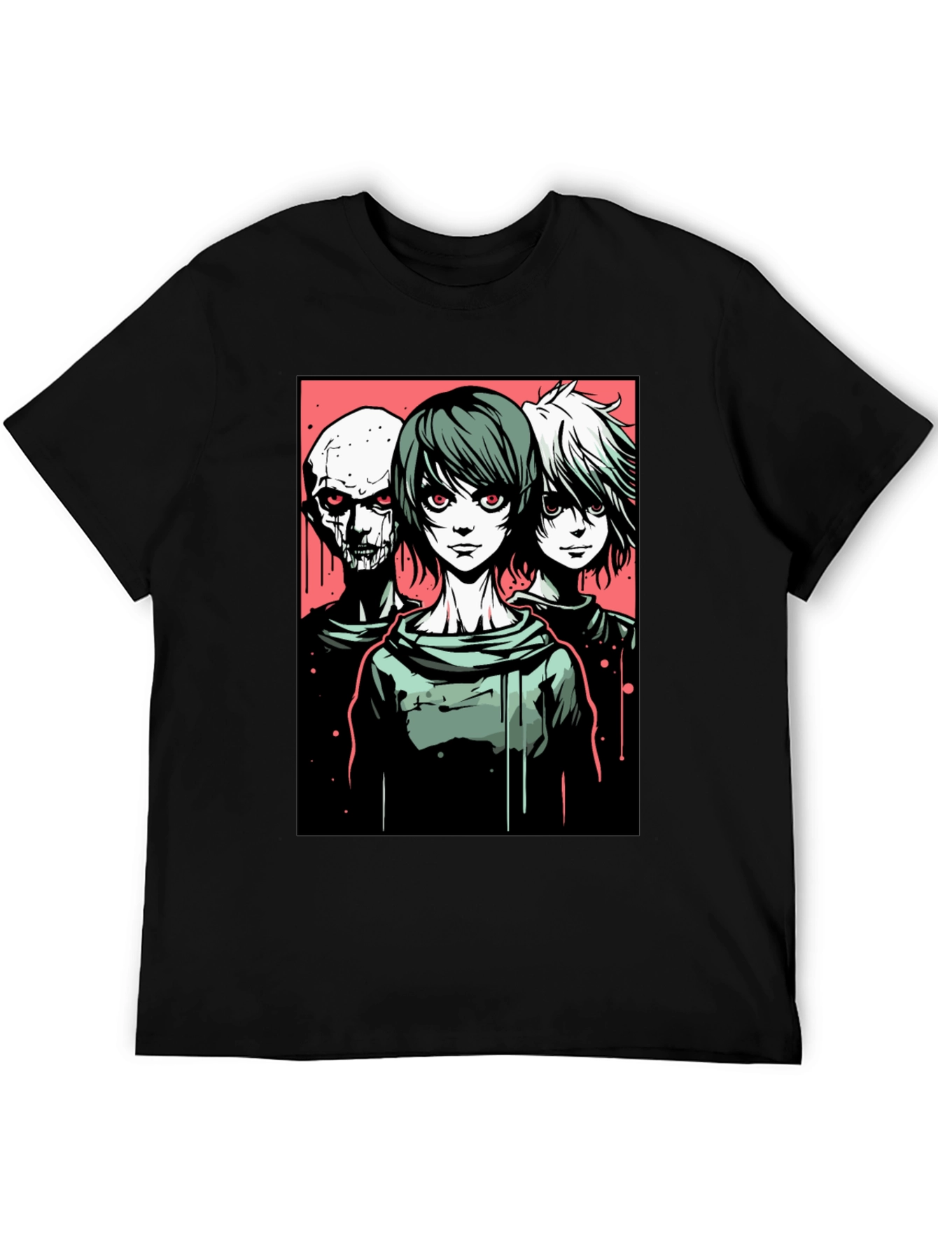 Death Note Anime Graphic Black T-Shirt
