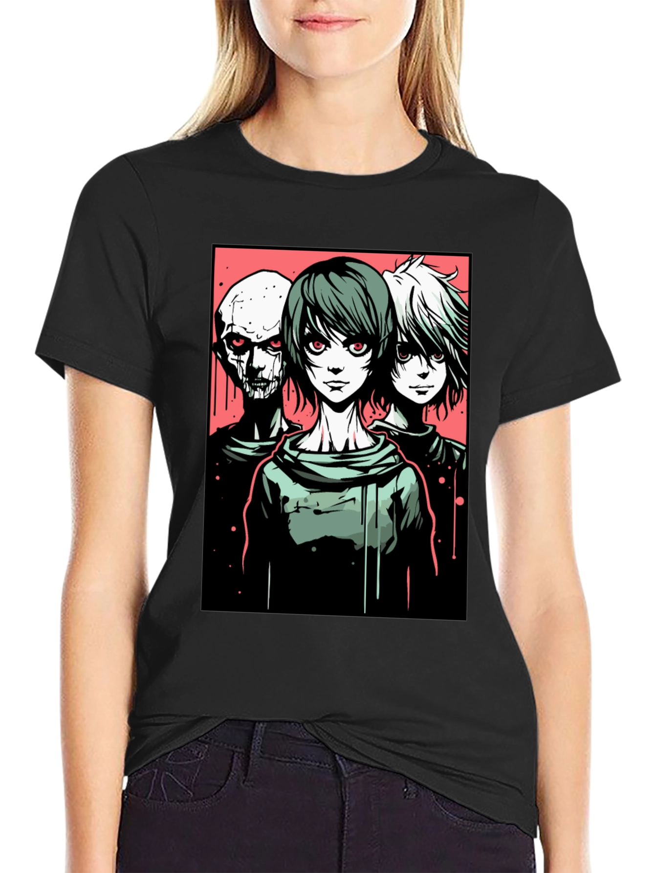 Death Note Anime Graphic Black T-Shirt