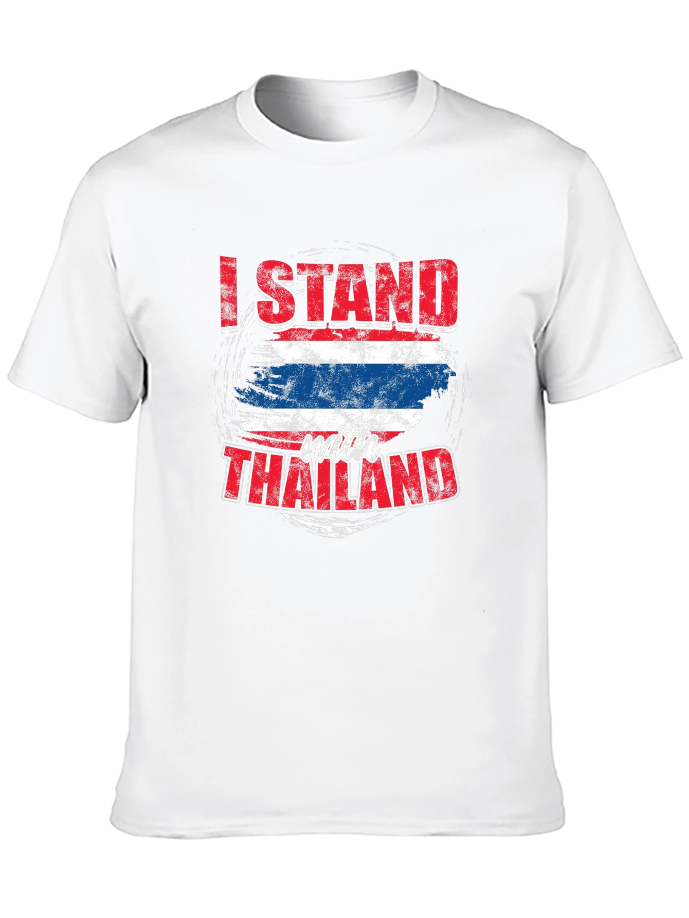 I Stand With Thailand Flag T-Shirt