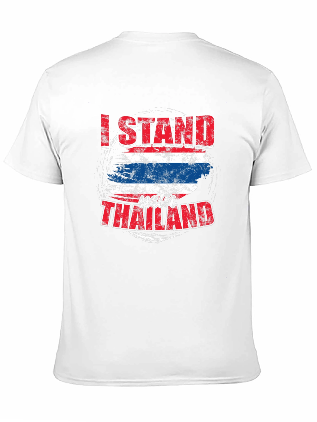I Stand With Thailand Flag T-Shirt