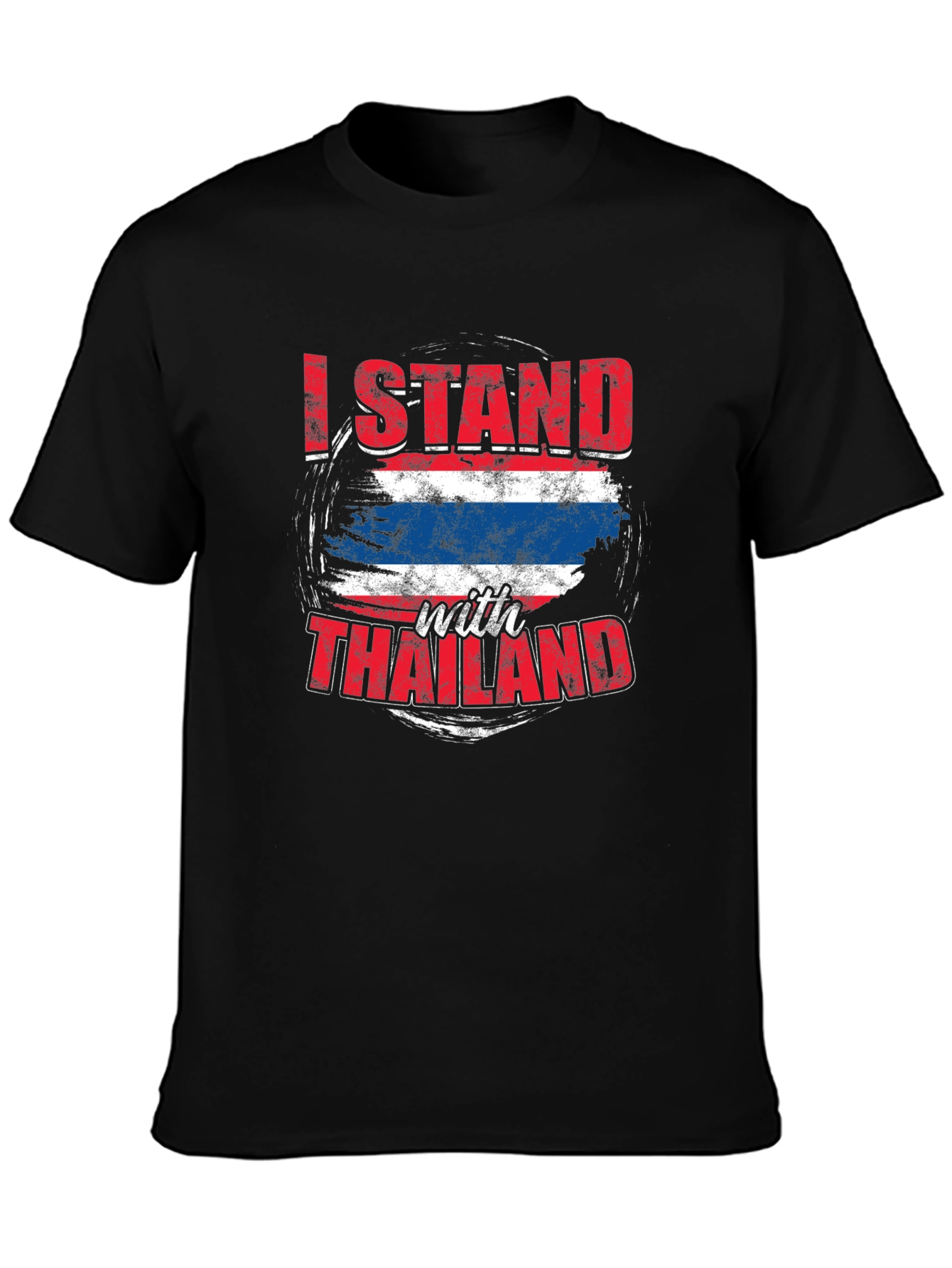 I Stand With Thailand Flag T-Shirt