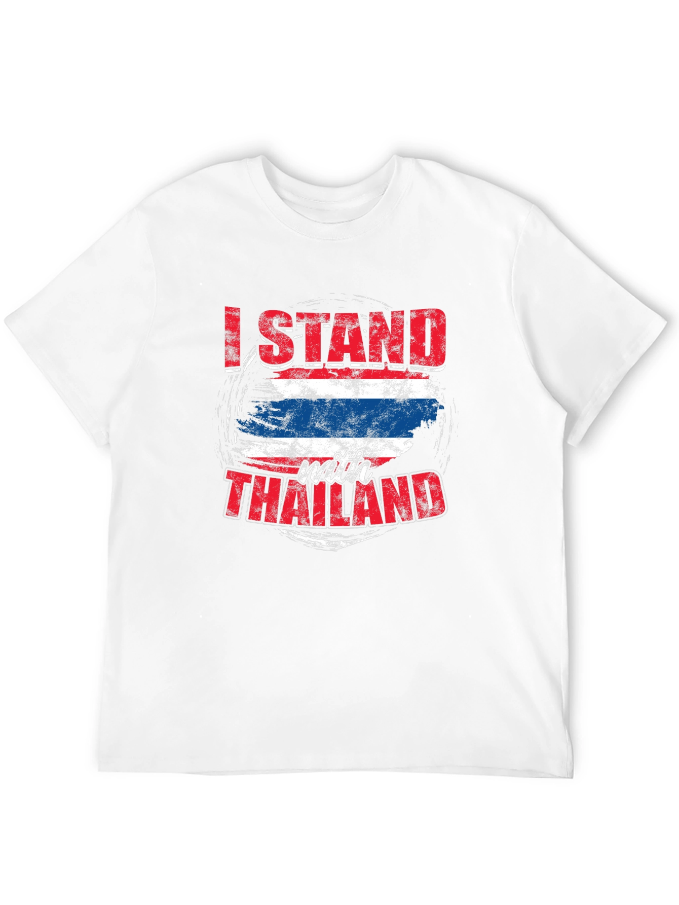 I Stand With Thailand Flag T-Shirt