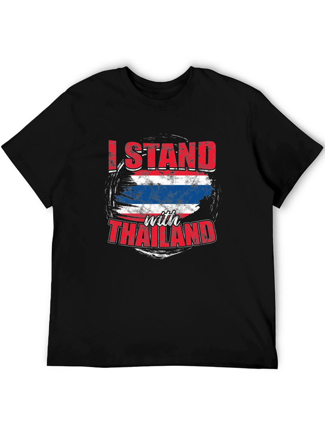 I Stand With Thailand Flag T-Shirt