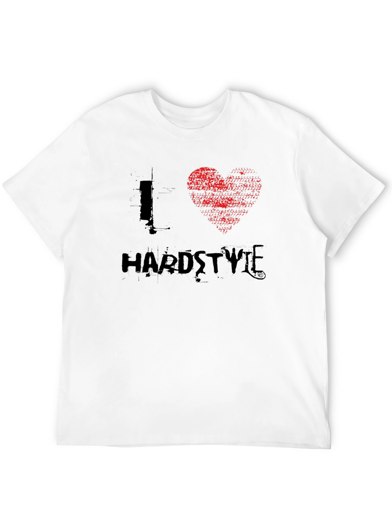 I Heart Hardstyle Black Graphic Tee