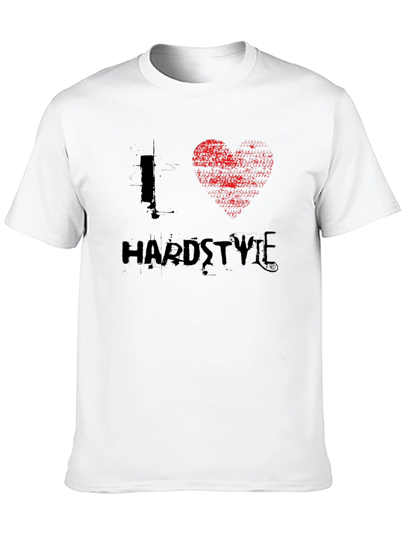 I Heart Hardstyle Black Graphic Tee