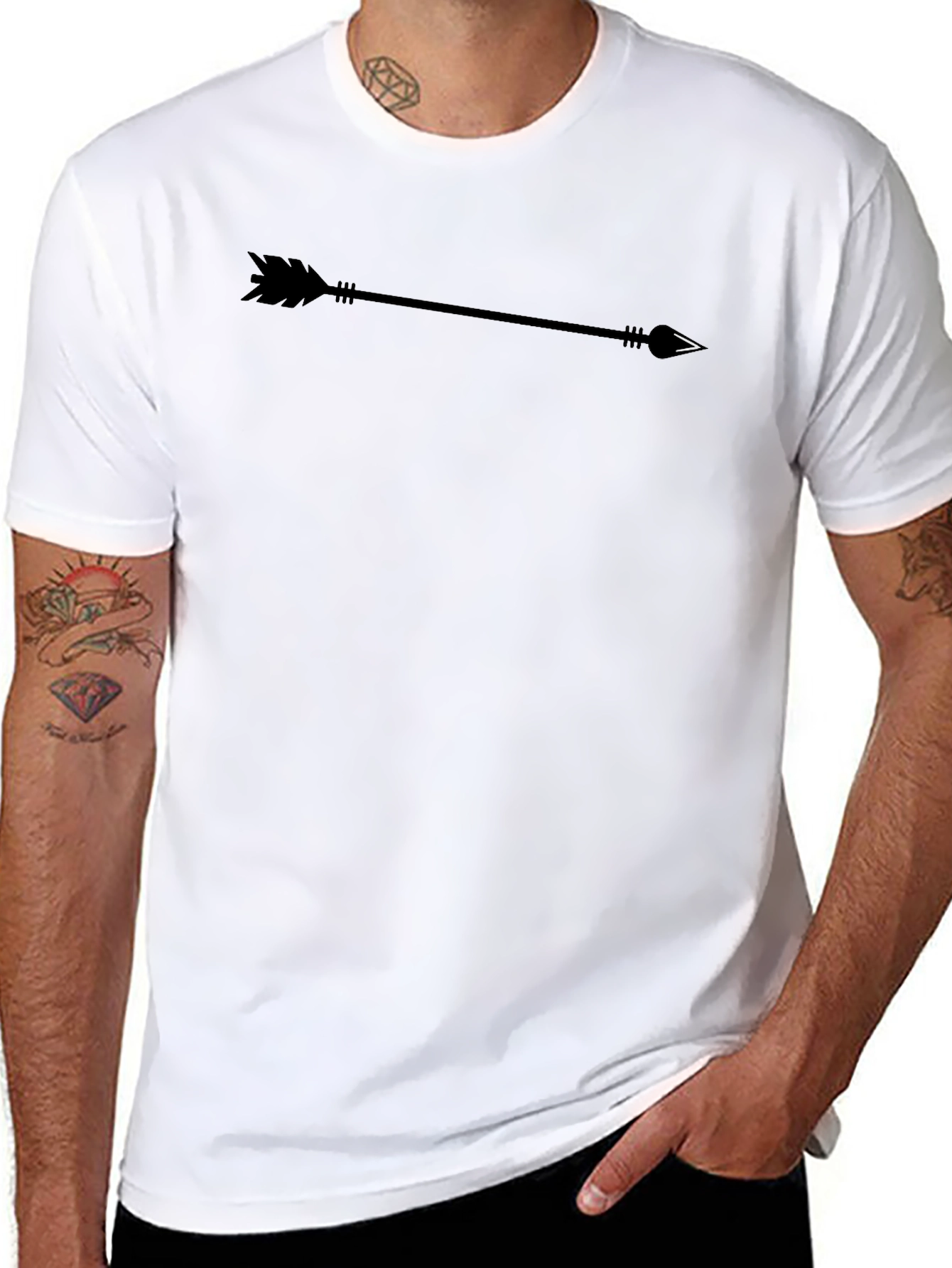 Arrow Graphic T-Shirt - Stylish Casual Wear