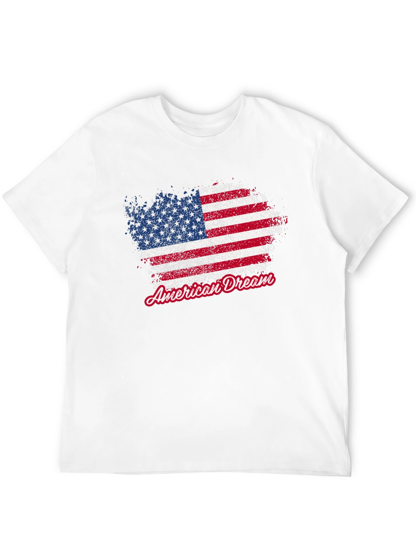 American Dream USA Flag Graphic T-Shirt