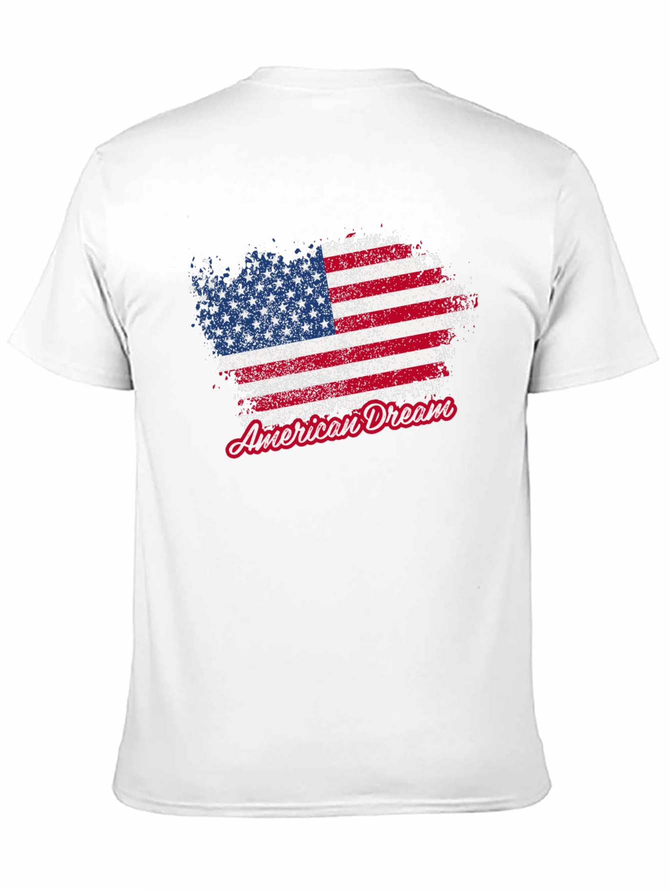 American Dream USA Flag Graphic T-Shirt
