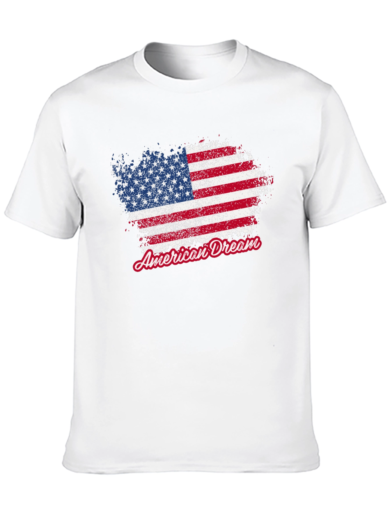 American Dream USA Flag Graphic T-Shirt