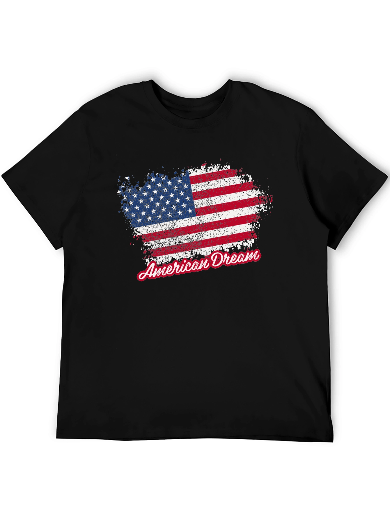 American Dream USA Flag Graphic T-Shirt