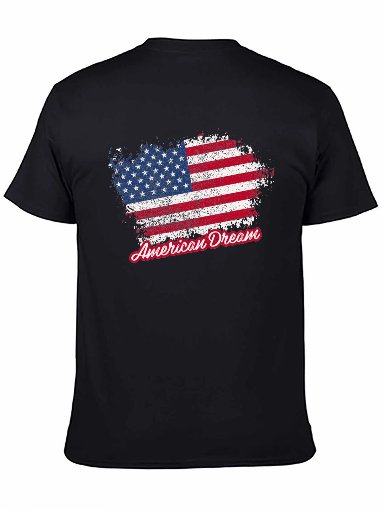 American Dream USA Flag Graphic T-Shirt