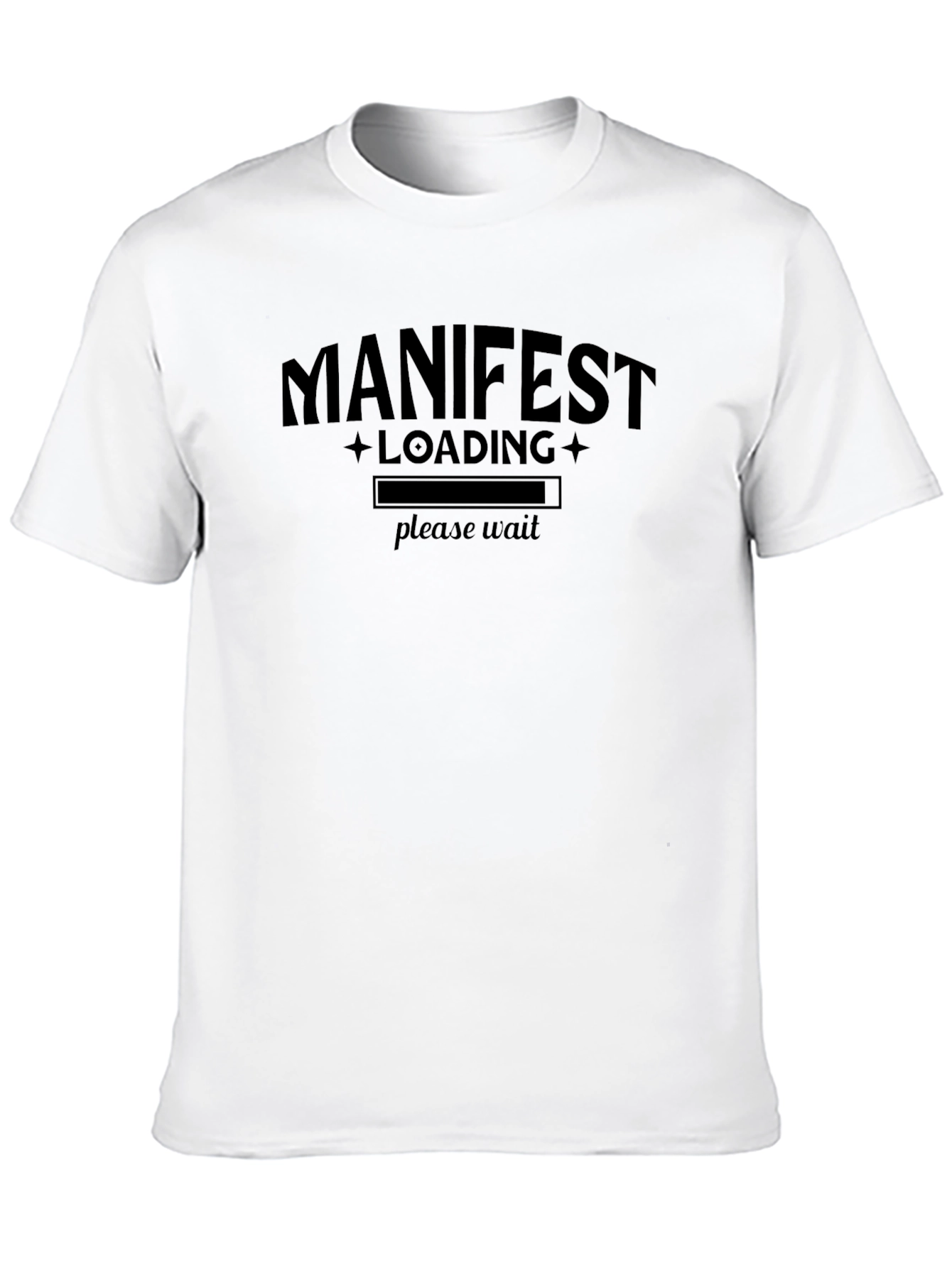 Manifest Loading Tee - Black Graphic T-Shirt