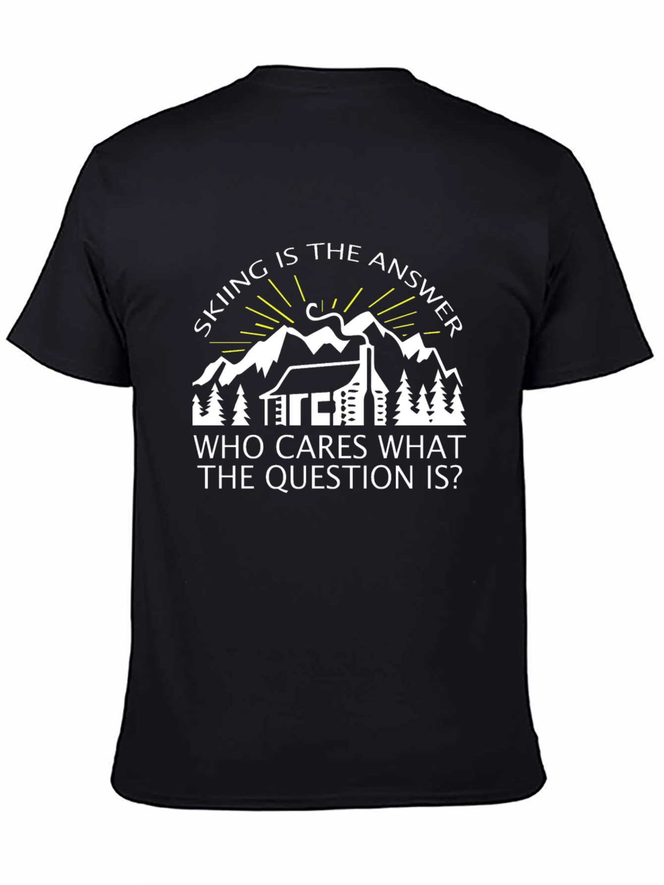 Skiing is the Answer T-Shirt